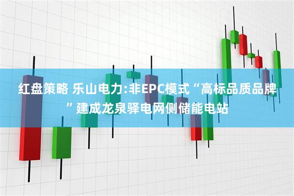 红盘策略 乐山电力:非EPC模式“高标品质品牌”建成龙泉驿电网侧储能电站
